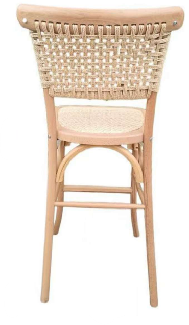 Pack 4 Taburetes Crossback Yute