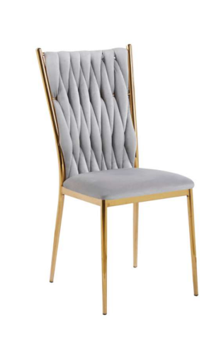 Silla King Terciopelo Gold