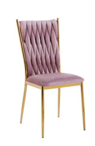 Silla King Terciopelo Gold