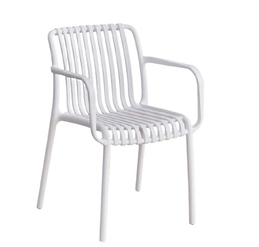 Pack 4 Sitiales Terraza France Polipropileno