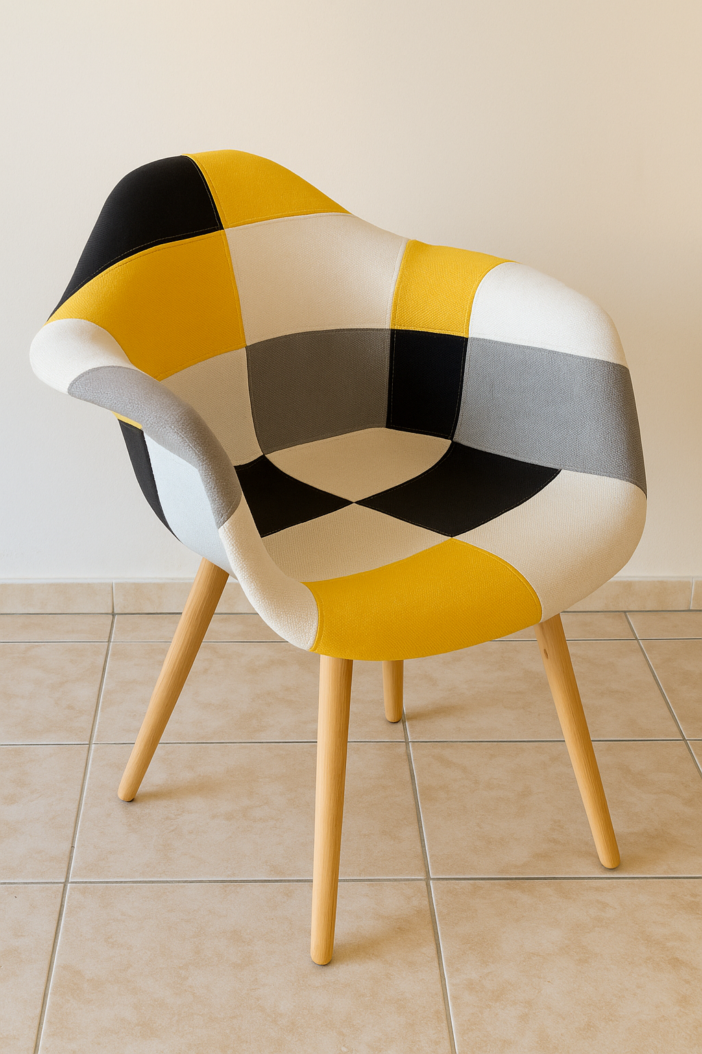 Butaca Patchwork Wood