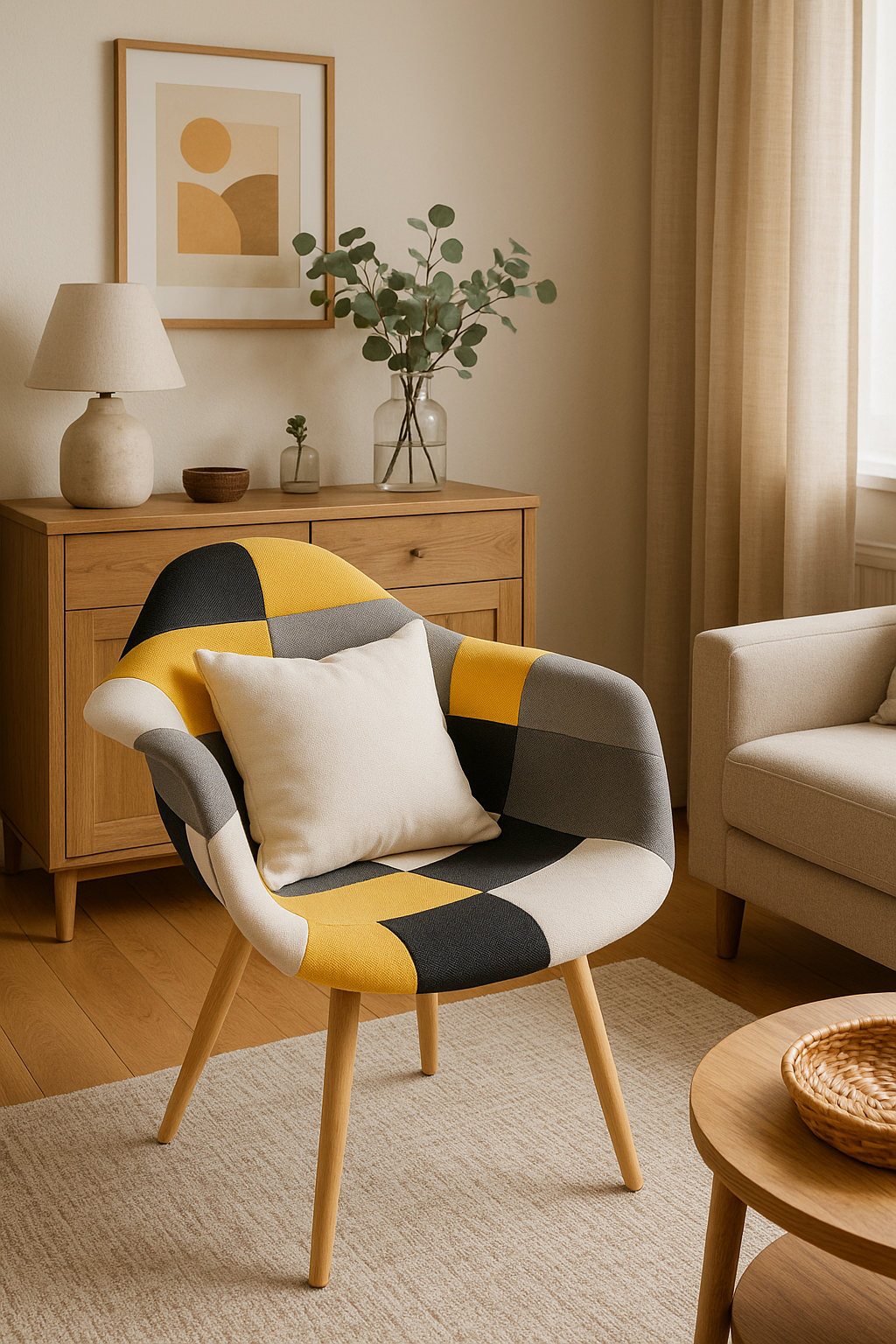Butaca Patchwork Wood