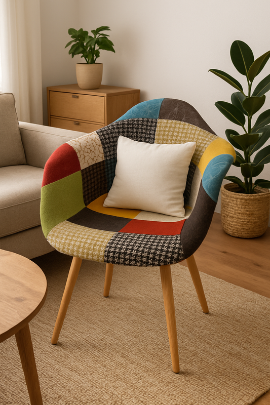 Butaca Patchwork Wood