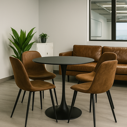comedor Tulip Paris Vintage Redondo para 4 personas