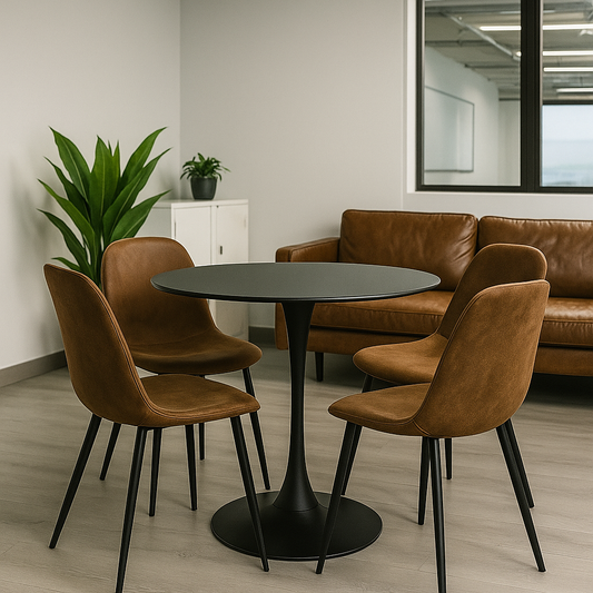 comedor Tulip Paris Vintage Redondo para 4 personas