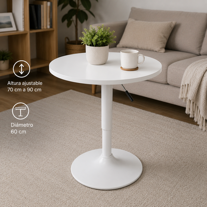 Mesa de Bar Tulip Ajustable 60cm