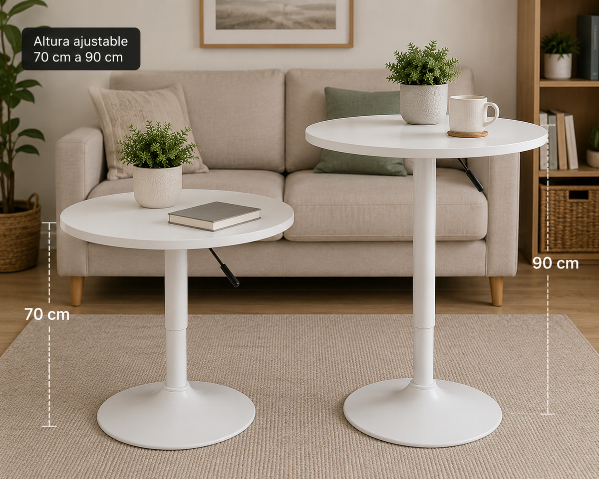 Mesa de Bar Tulip Ajustable 60cm