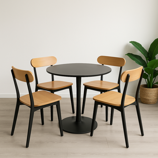 Comedor Fresno Veranda Tulip 4P