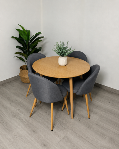 Comedor Gabrielle Vema  Oklahoma Lino 4P