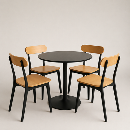 Comedor Fresno Veranda Tulip 4P