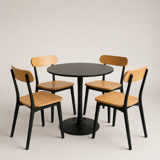 Comedor Fresno Veranda Tulip 4P