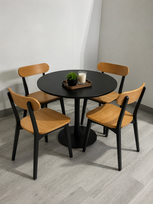 Comedor Fresno Veranda Tulip 4P