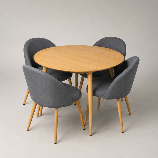 Comedor Gabrielle Vema  Oklahoma Lino 4P