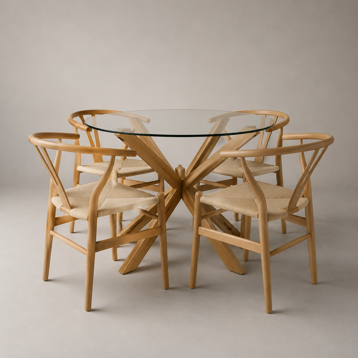Comedor Arnaiz Cross Wishbone