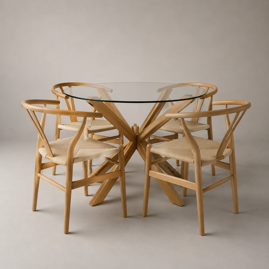 Comedor Arnaiz Cross Wishbone