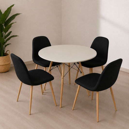 Comedor Melania Paris Eames 4P