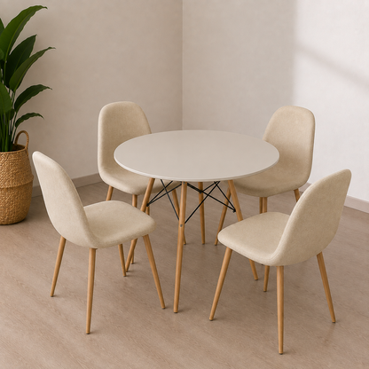 Comedor Melania Paris Eames 4P