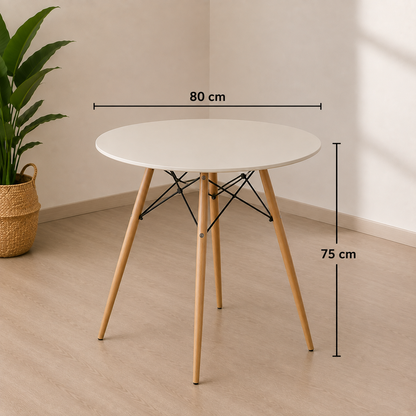 Comedor Melania Paris Eames 4P