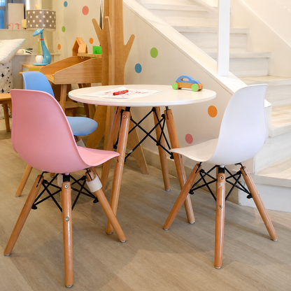 Mesa Kids 60cm + 2 Sillas Eames Kids