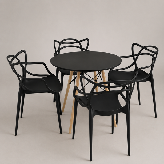 Comedor Redondo Master Eames Garden 4P