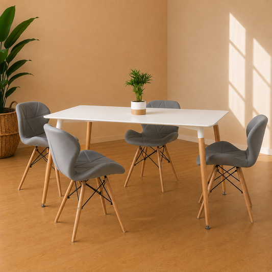 Comedor Eames Rectangular Radar Mariposa Munich