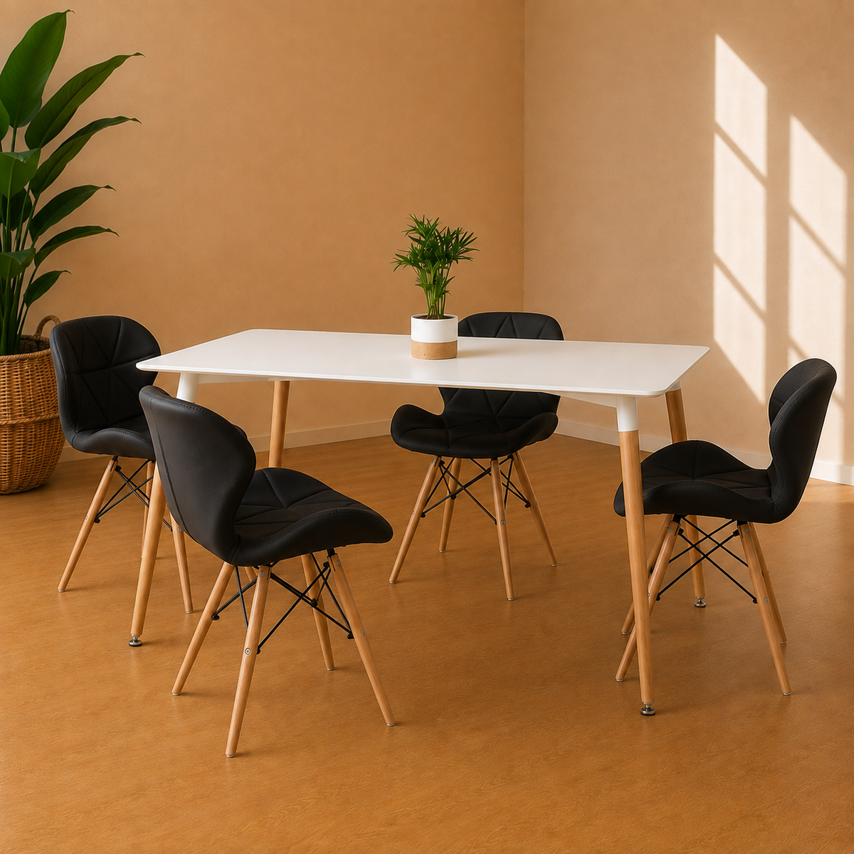 Comedor Eames Rectangular Radar Mariposa Munich