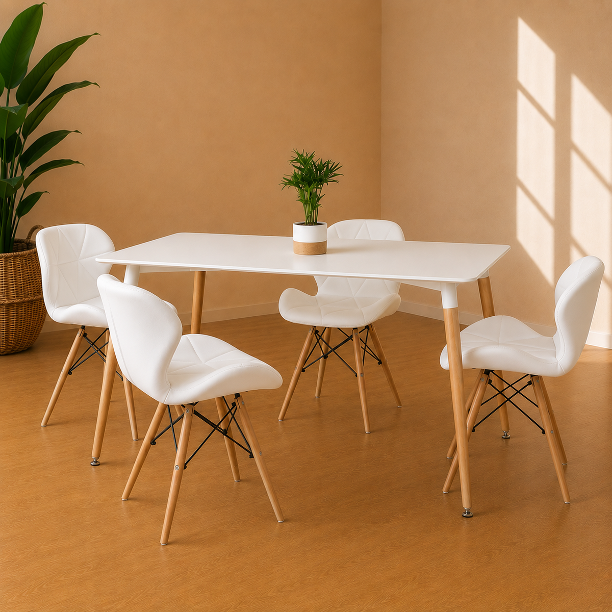 Comedor Eames Rectangular Radar Mariposa Munich