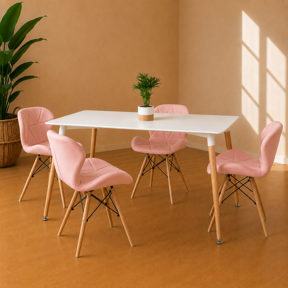 Comedor Eames Rectangular Radar Mariposa Munich