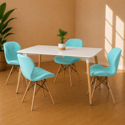 Comedor Eames Rectangular Radar Mariposa Munich