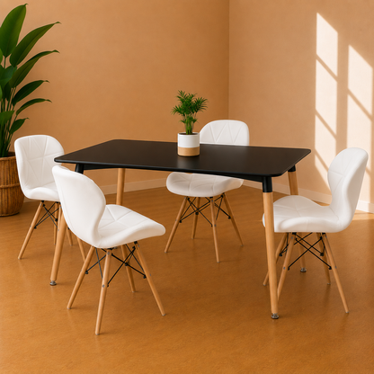Comedor Eames Rectangular Radar Mariposa Munich