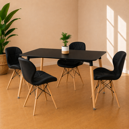 Comedor Eames Rectangular Radar Mariposa Munich