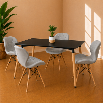 Comedor Eames Rectangular Radar Mariposa Munich
