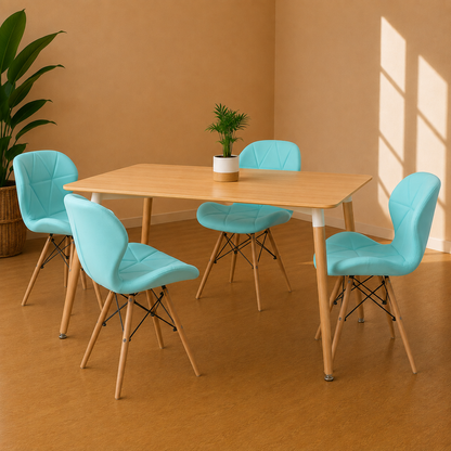Comedor Eames Rectangular Radar Mariposa Munich
