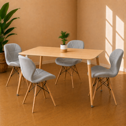 Comedor Eames Rectangular Radar Mariposa Munich