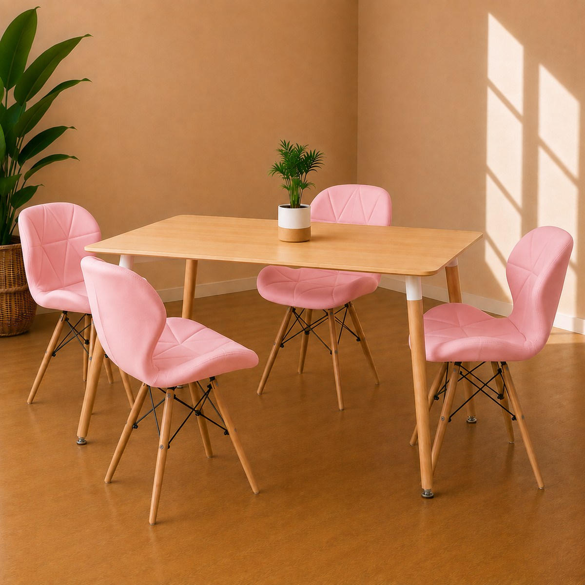 Comedor Eames Rectangular Radar Mariposa Munich
