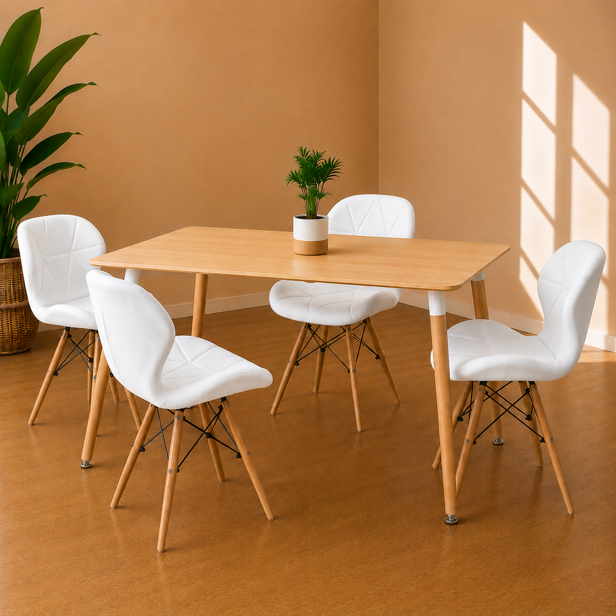 Comedor Eames Rectangular Radar Mariposa Munich