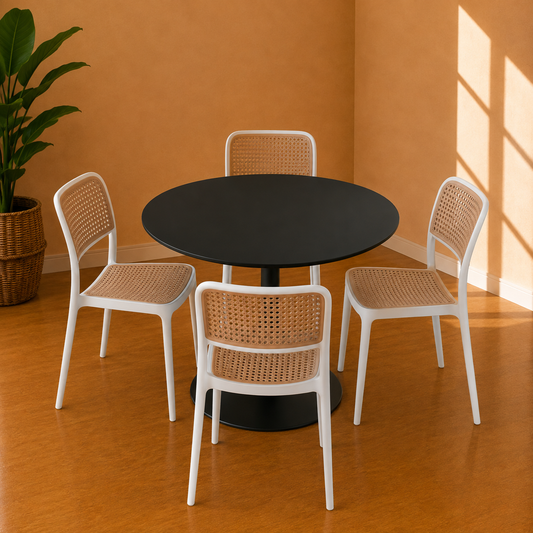 Comedor Tulip Terraza Rattan Hoffman