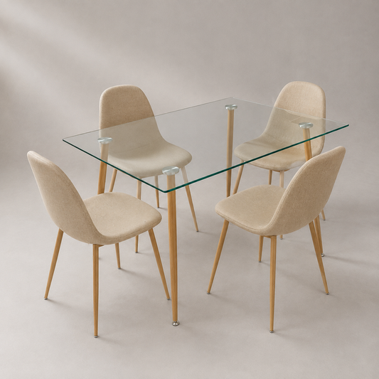 Comedor Lyon Paris 4P Lino