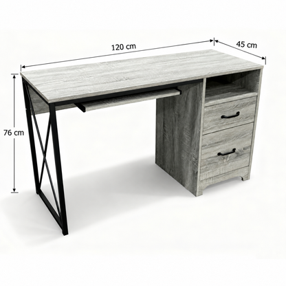 Escritorio Urban Grey 120cm