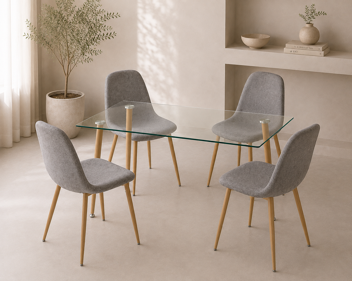Comedor Lyon Paris 4P Lino