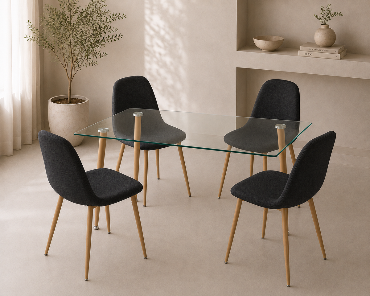 Comedor Lyon Paris 4P Lino