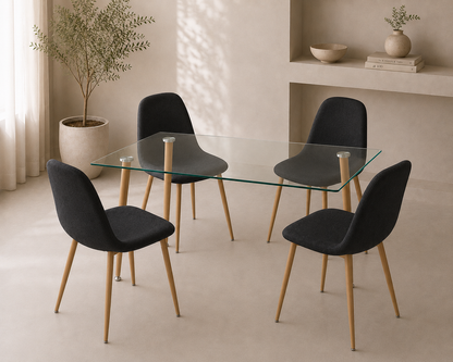 Comedor Lyon Paris 4P Lino