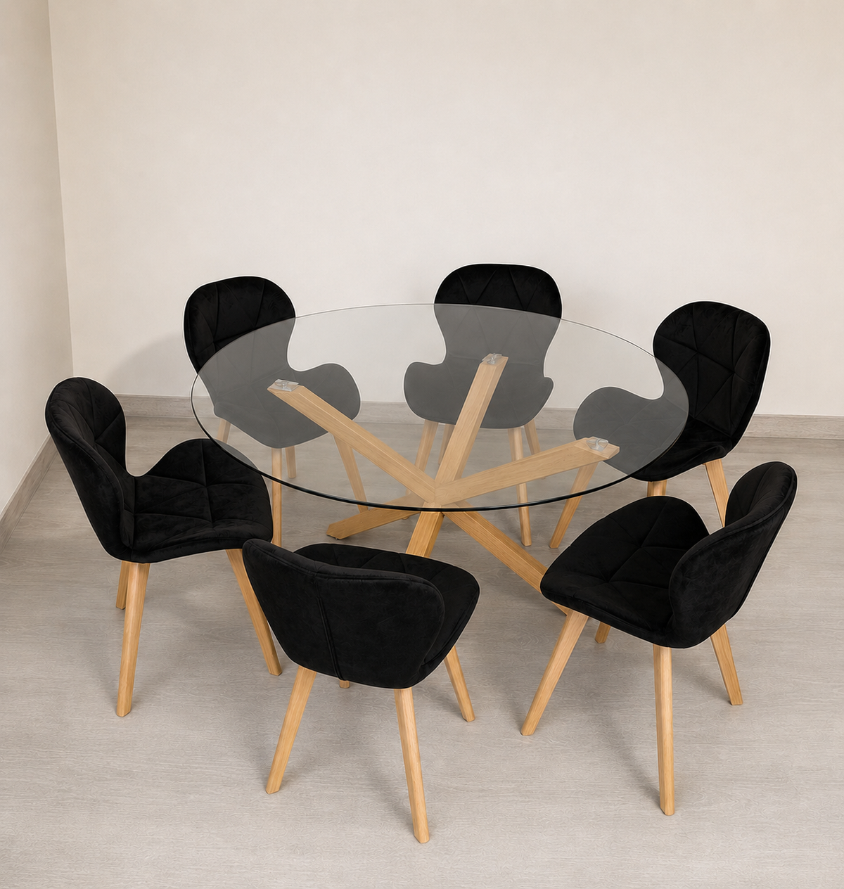 Comedor Cross Abudabi 120cm 6P