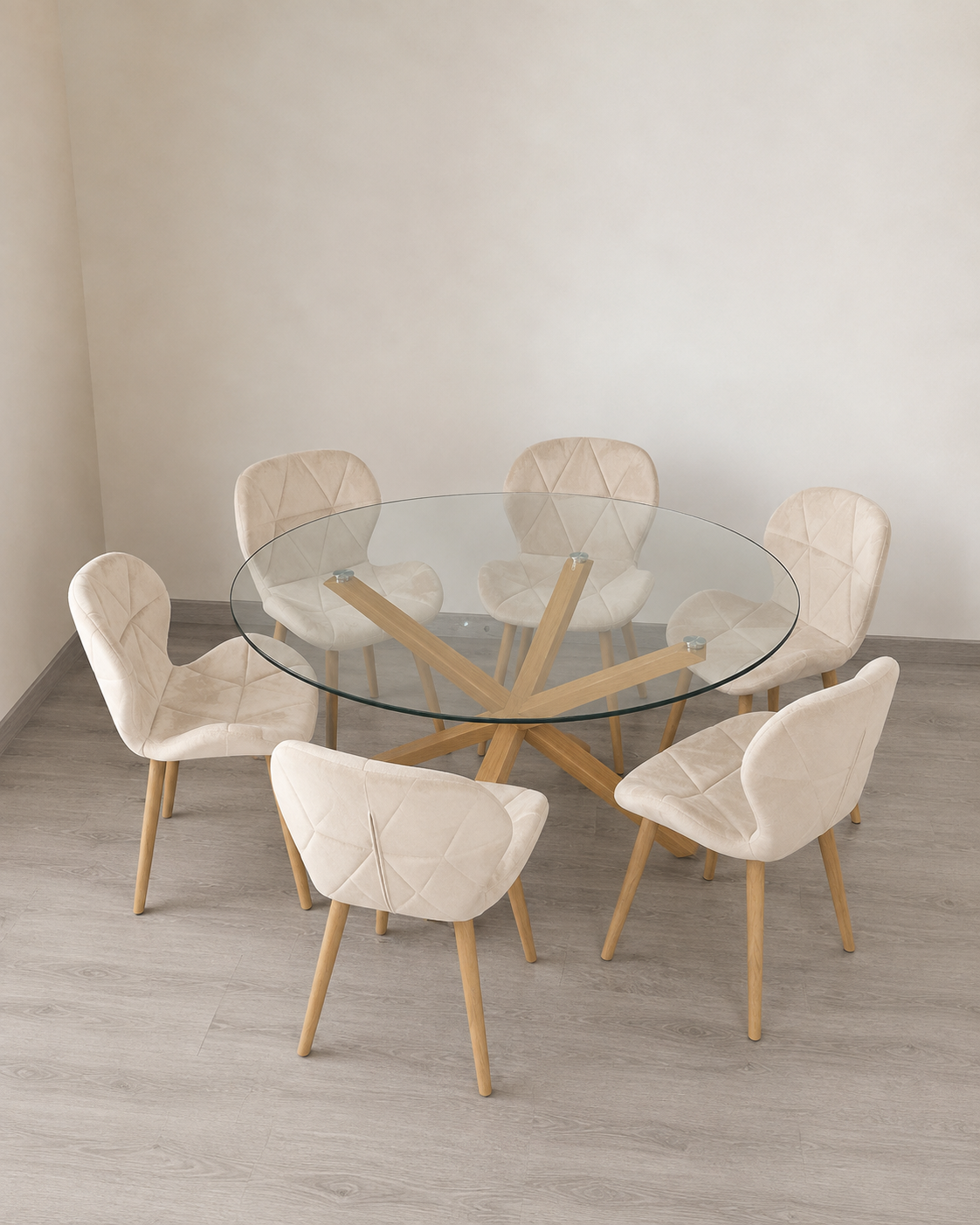 Comedor Cross Abudabi 120cm 6P