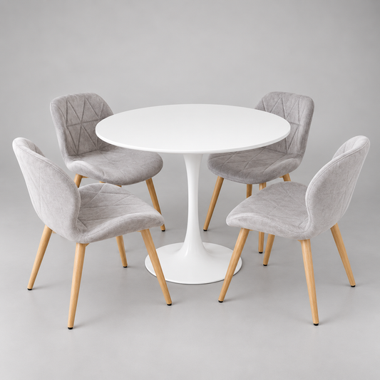 Comedor Mariposa Tulip Velvet 80cm