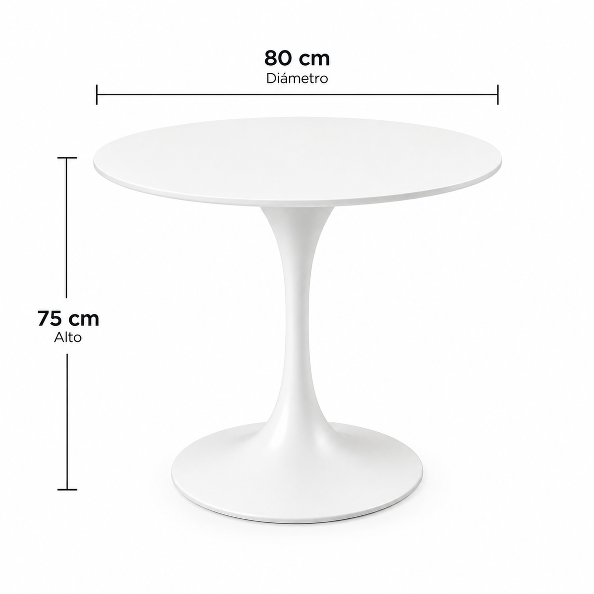 Comedor Lombardia Tulip 4P