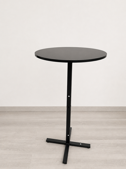 Mesa Alta para Bar cubierta Negra Tach D60