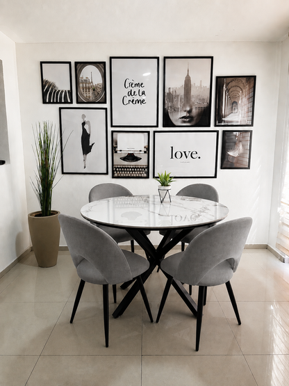 Comedor Cross Viena Stone 4P