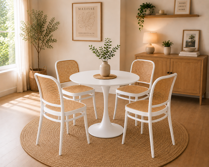 Comedor Lombardia Tulip 4P