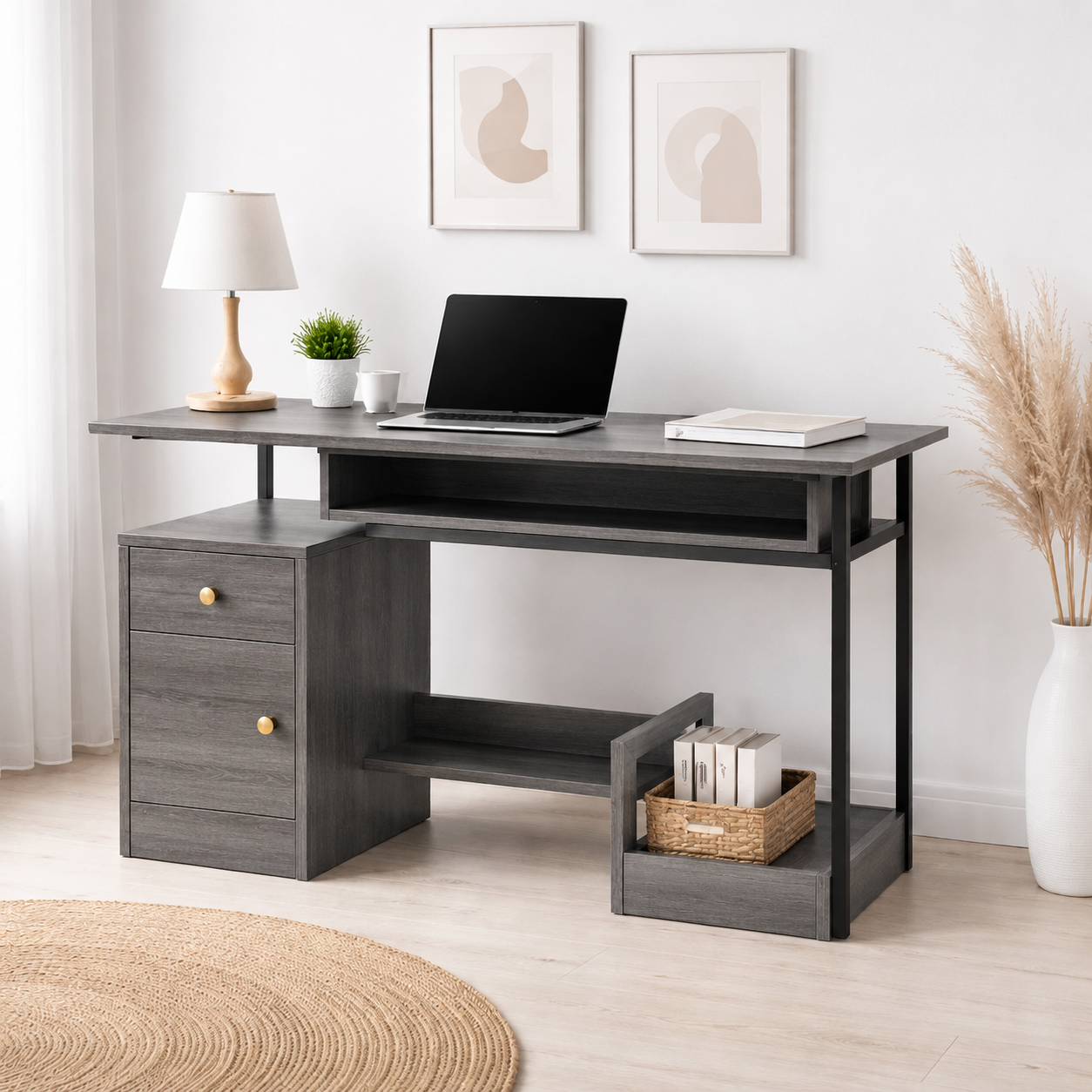 Escritorio con Gaveta y Puerta Arrecife